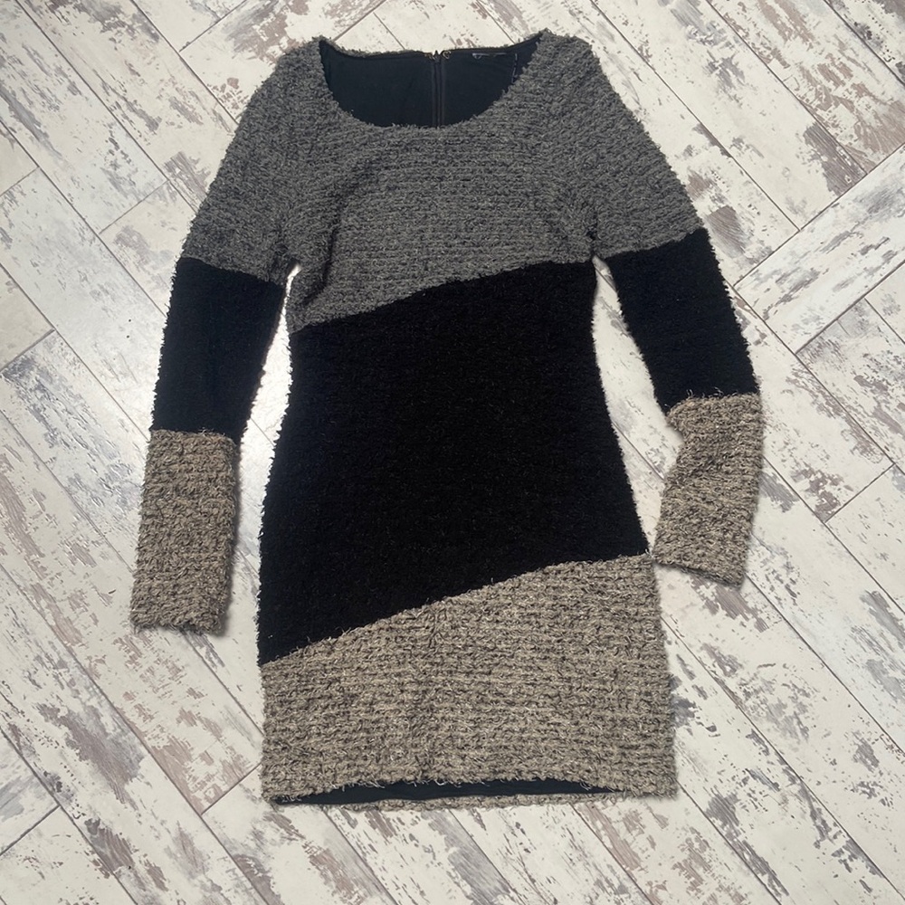 Vintage long sleeve winter dress
